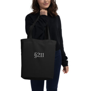 § 211 Organic Cotton Tote Bag