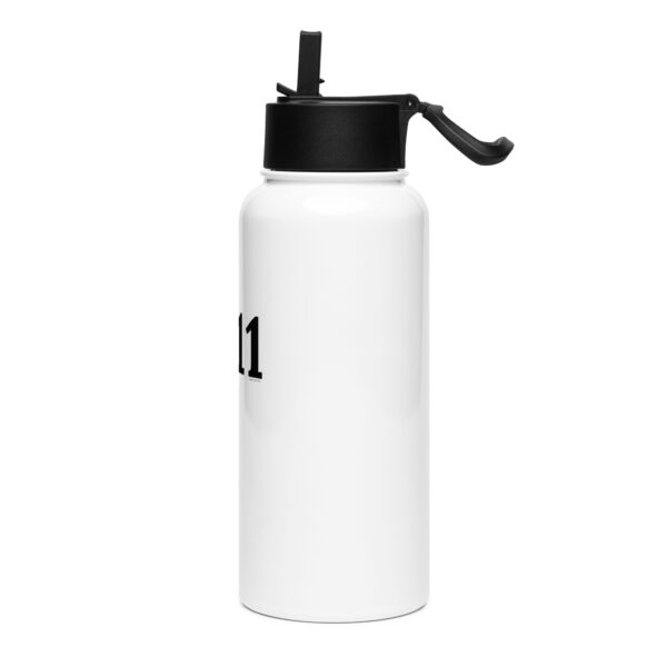 §211 Stainless Steel Water Bottle with Straw Lid - Image 2