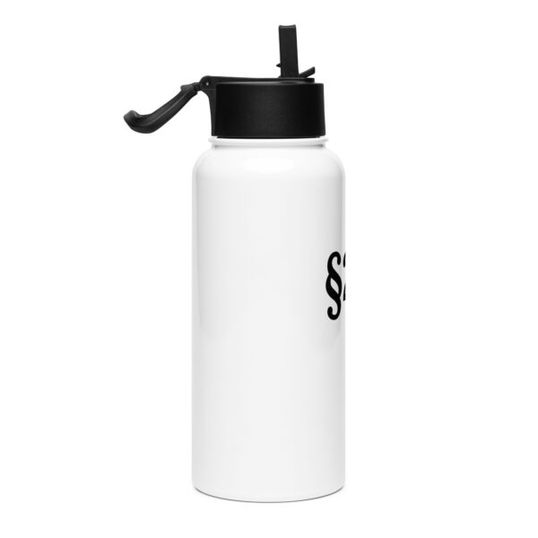 §211 Stainless Steel Water Bottle with Straw Lid - Image 3