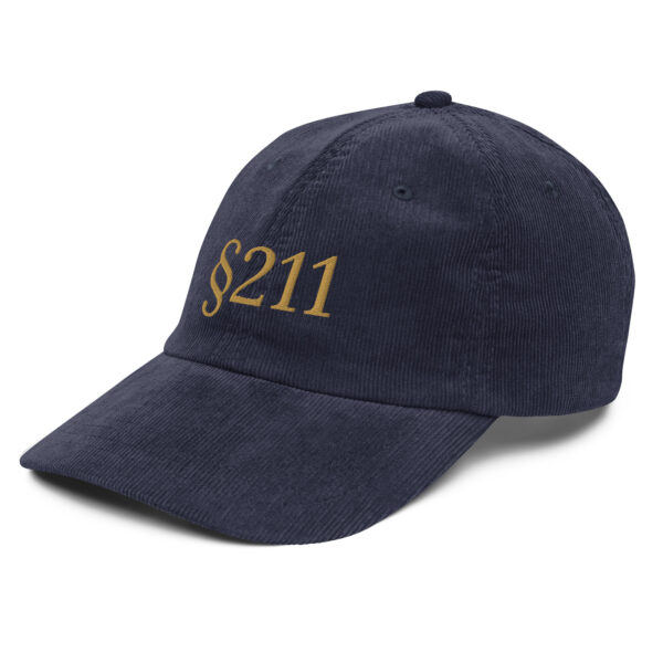 § 211 Vintage Corduroy Cap - Image 9