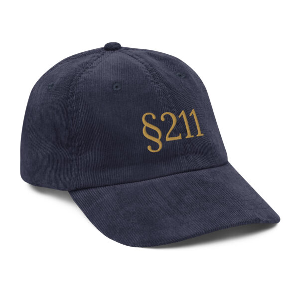 § 211 Vintage Corduroy Cap - Image 10