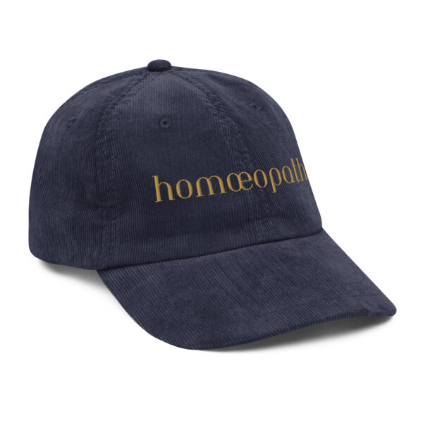 "Homœopath" Vintage corduroy cap - Image 10