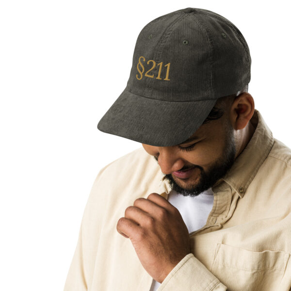§ 211 Vintage Corduroy Cap - Image 3