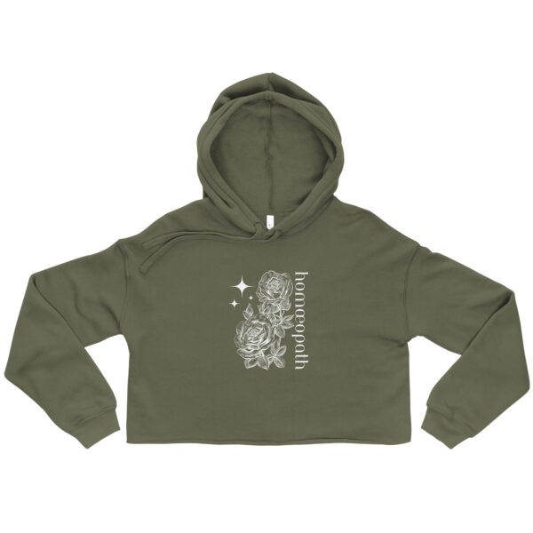 "Homœopath" Cropped Hoodie