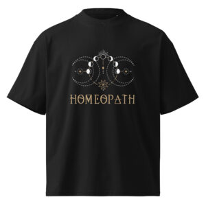 Homeopath Organic Oversized Unisex Tee